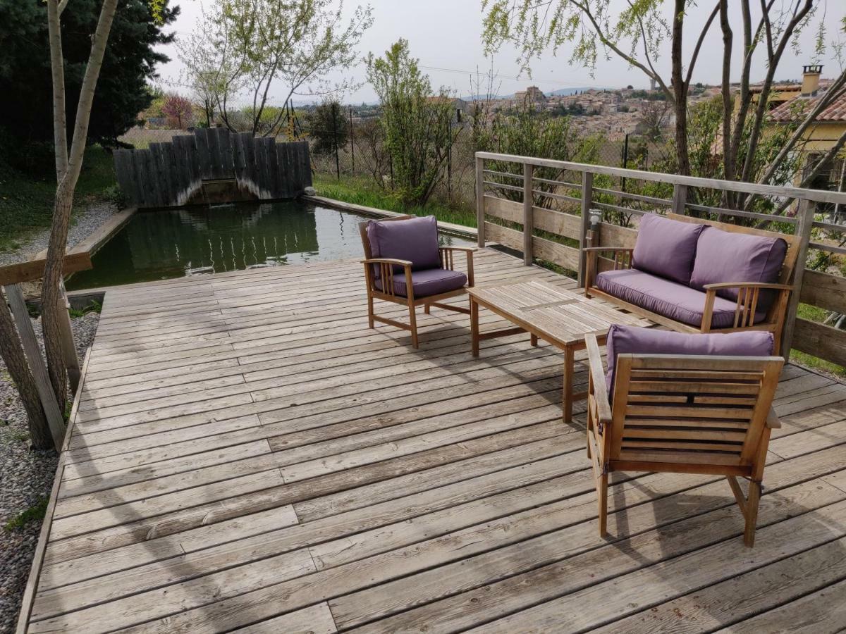 Les Terrasses De Valensole Bed & Breakfast Bagian luar foto